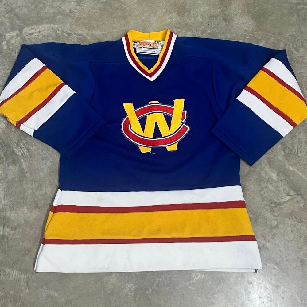 Vintage Hooter Sportswear # 18 WC Hockey Jersey Medium